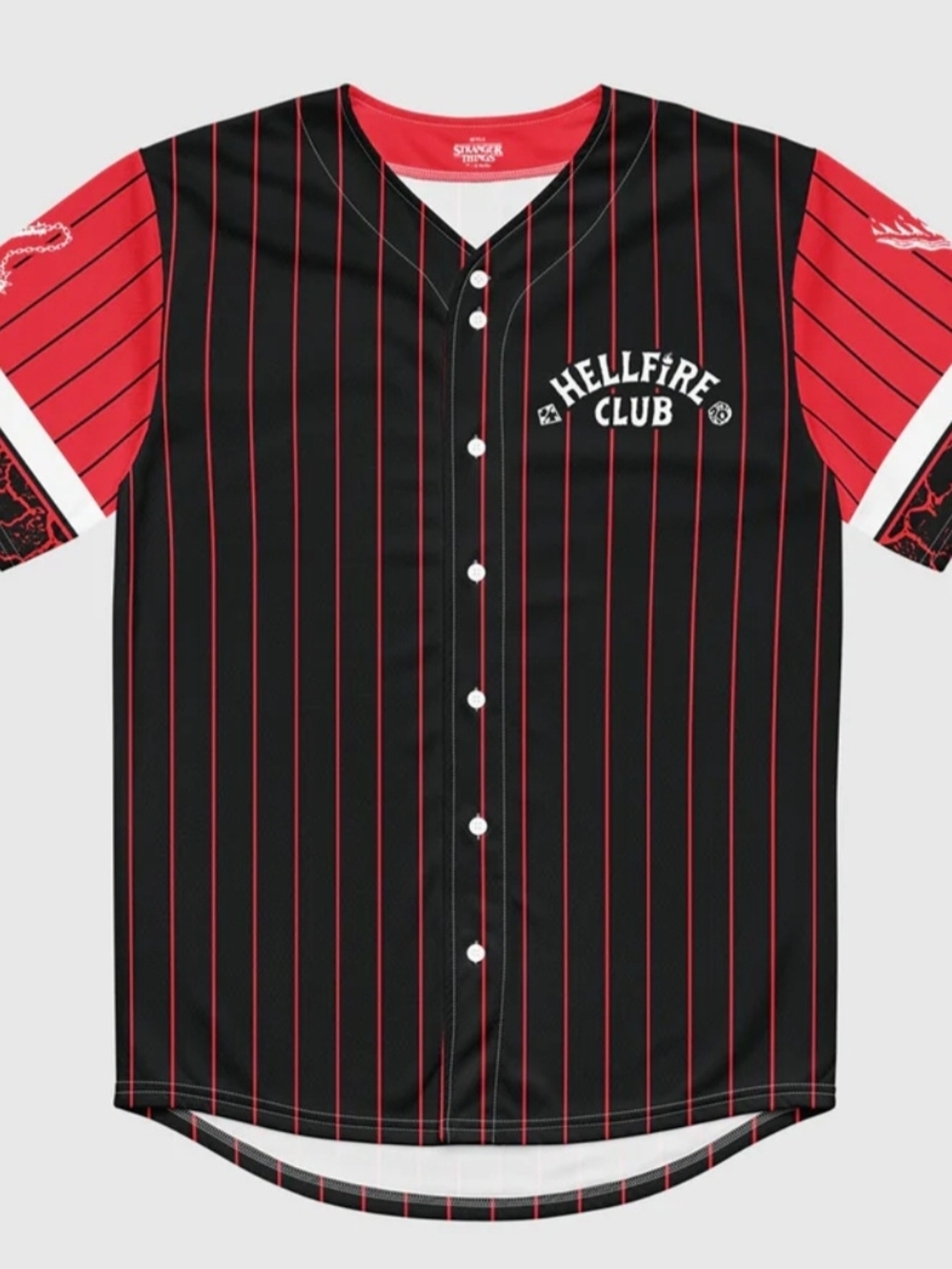 Baseball Jersey - Stranger Things "HELLFIRE CLUB"